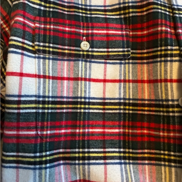 Taylor Stitch Men's Casual Plaid Shirt - Red, Black, White - Picture 4 of 4